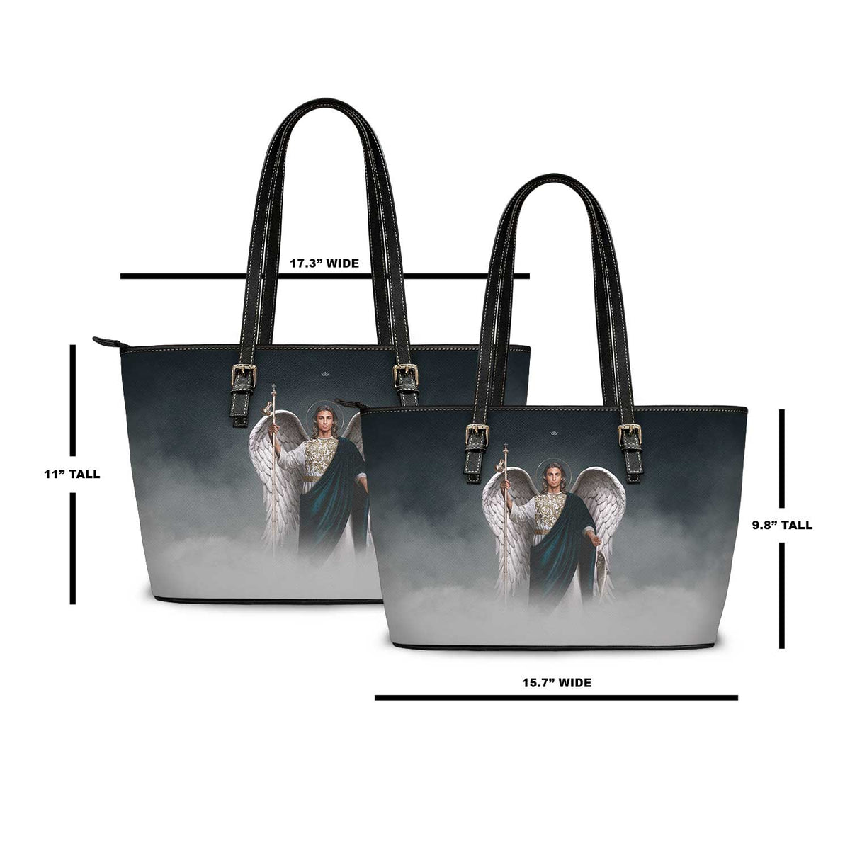 St. Raphael the Archangel Tote Bag (Cloudscape) Copyright VENXARA