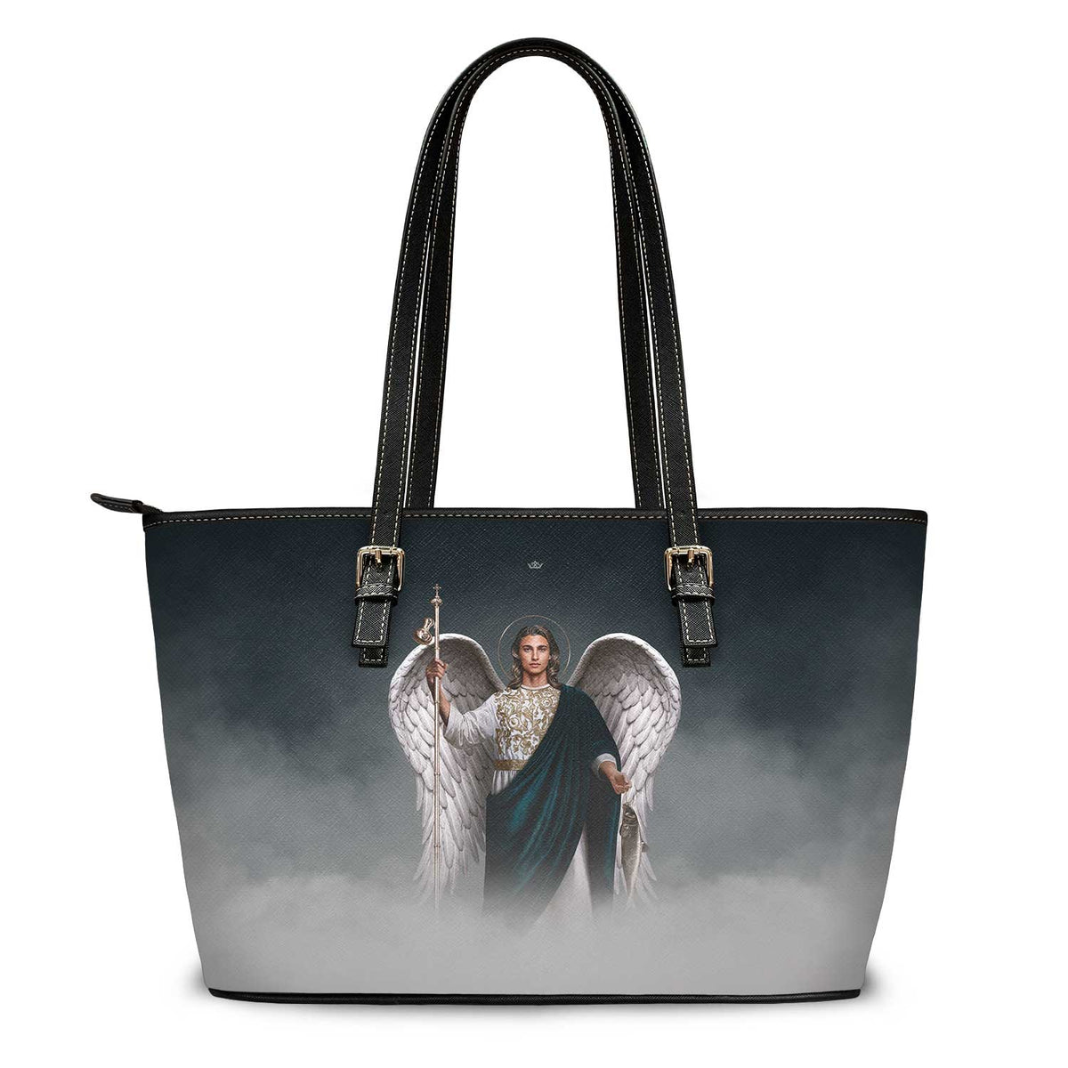 St. Raphael the Archangel Tote Bag (Cloudscape) Copyright VENXARA