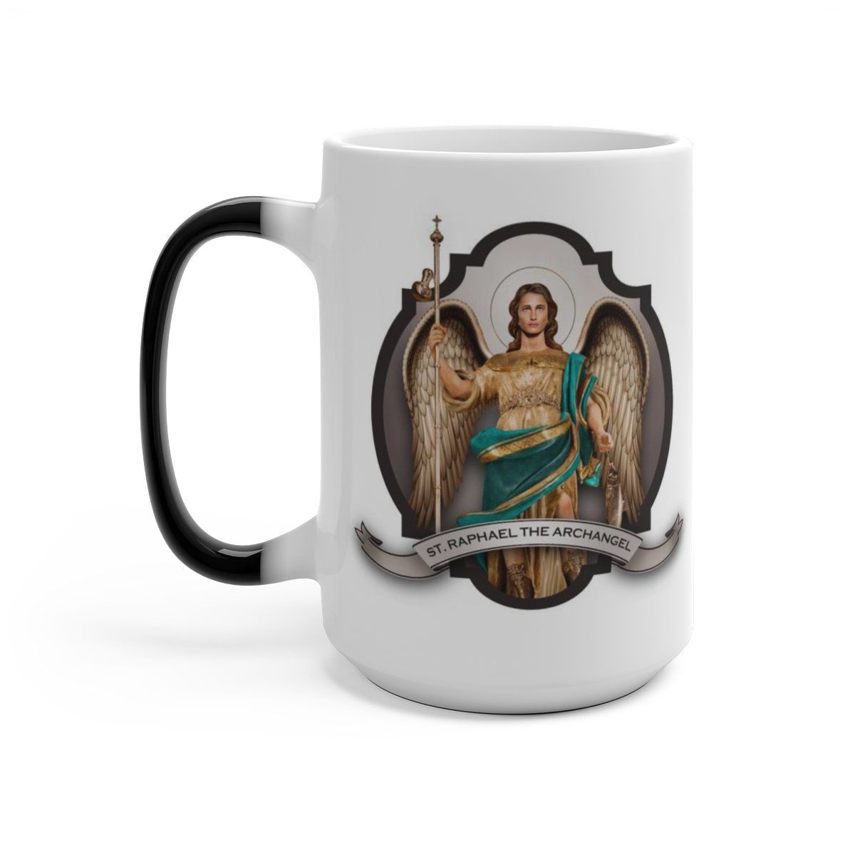 St. Raphael the Archangel Transitional Mug - VENXARA®