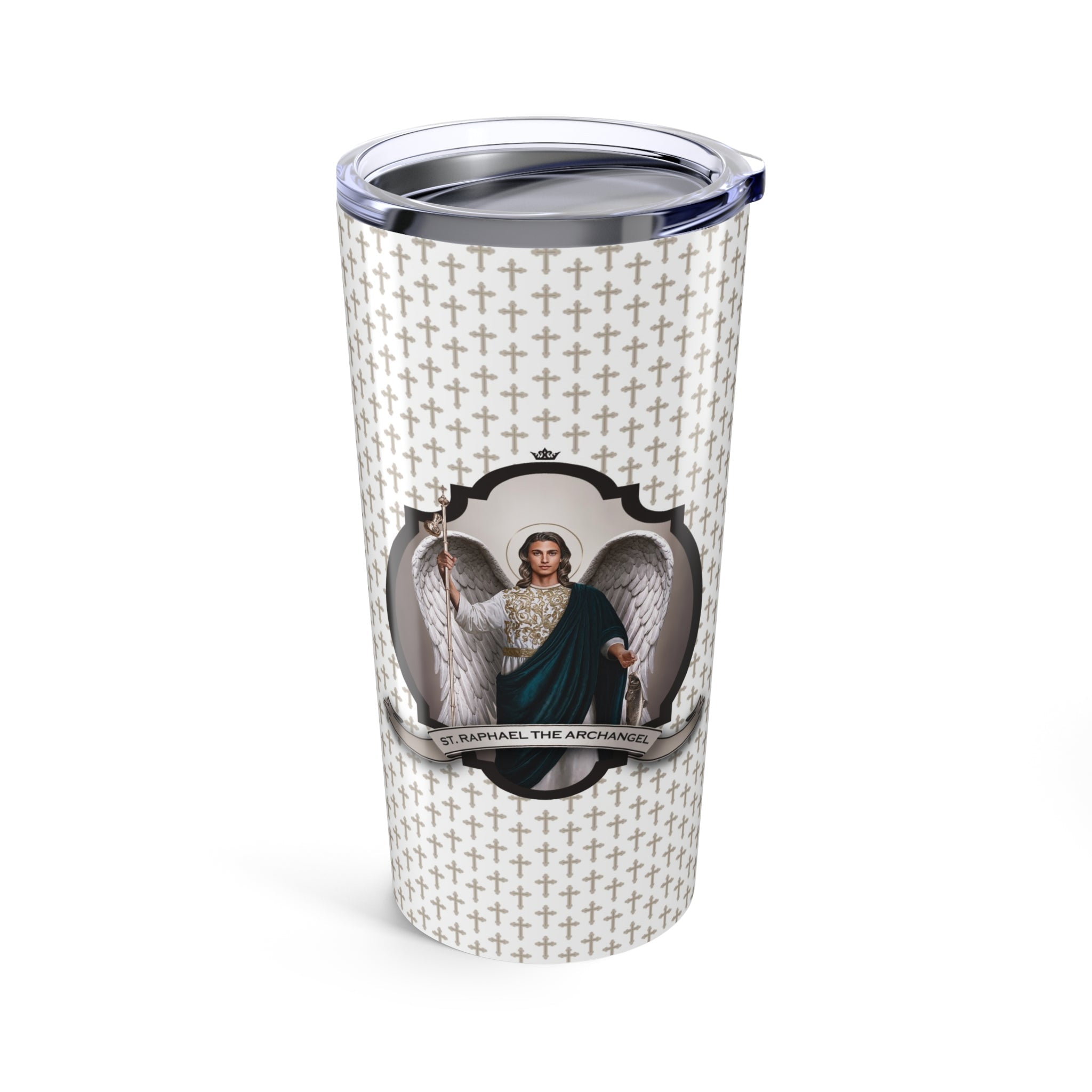 St. Raphael the Archangel Tumbler 20 oz. - VENXARA®
