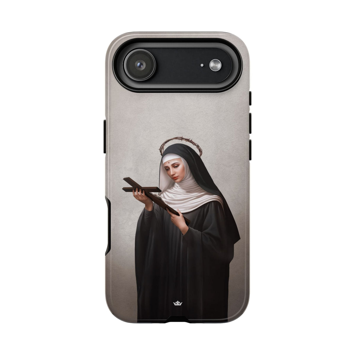 St. Rita of Cascia Hard Phone Case (Light) Copyright VENXARA