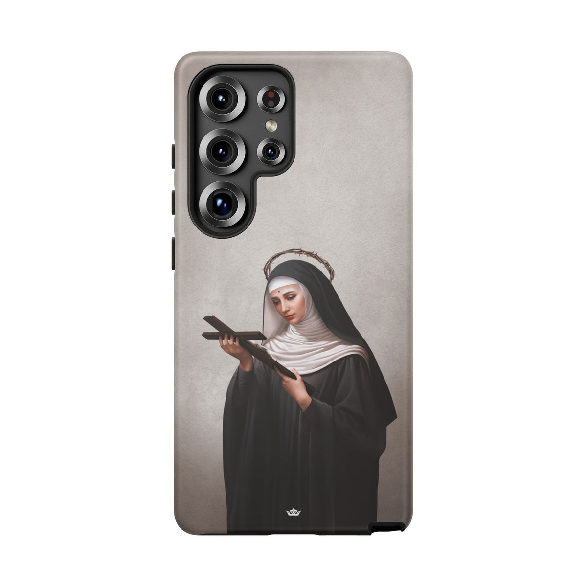St. Rita of Cascia Hard Phone Case (Light) Copyright VENXARA