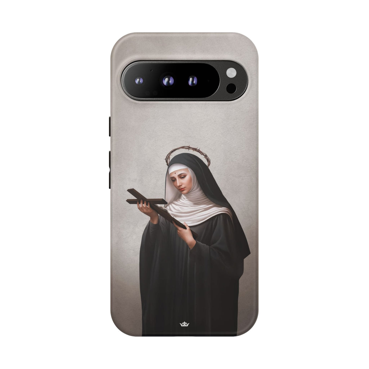 St. Rita of Cascia Hard Phone Case (Light) Copyright VENXARA