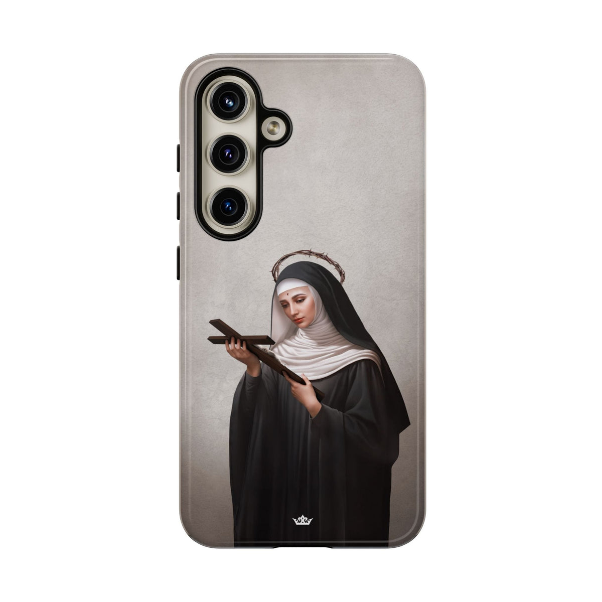 St. Rita of Cascia Hard Phone Case (Light) Copyright VENXARA