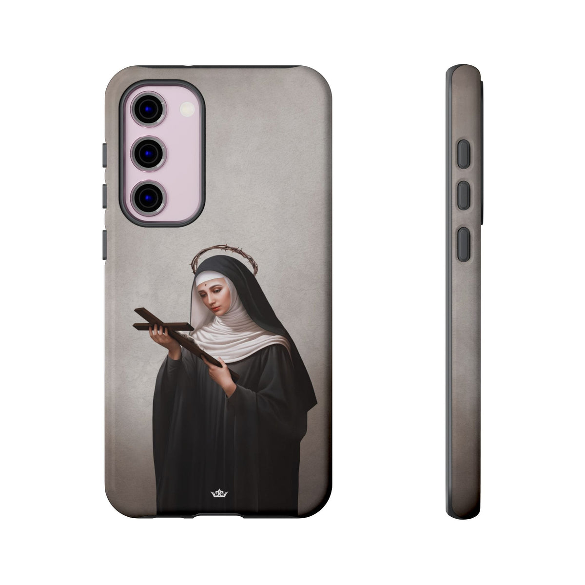 St. Rita of Cascia Hard Phone Case (Light) Copyright VENXARA