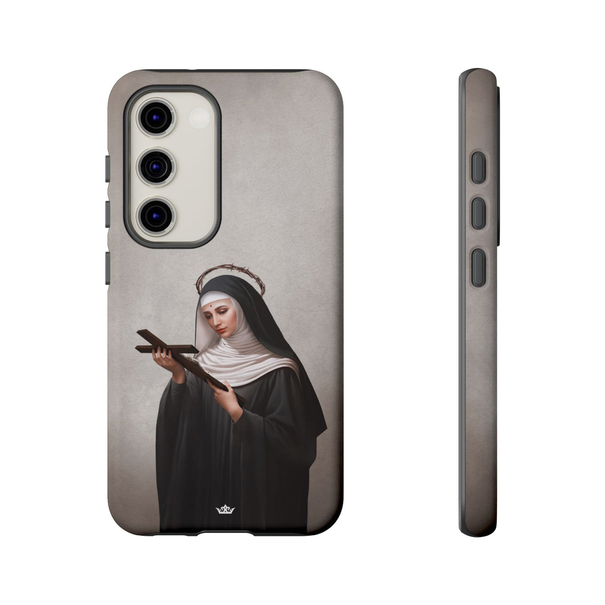 St. Rita of Cascia Hard Phone Case (Light) Copyright VENXARA