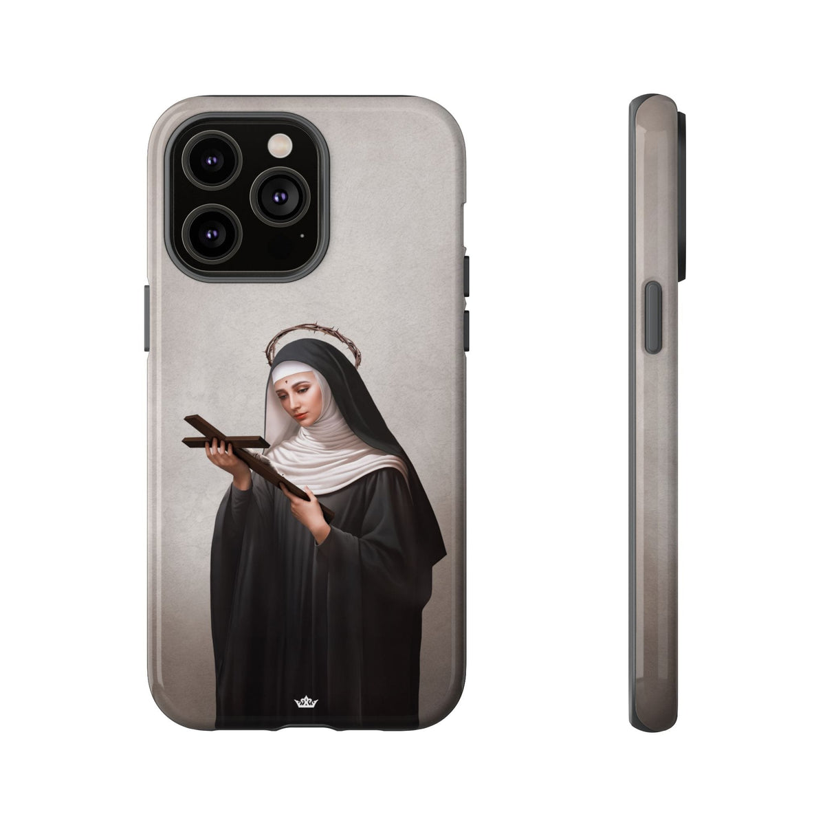 St. Rita of Cascia Hard Phone Case (Light) Copyright VENXARA
