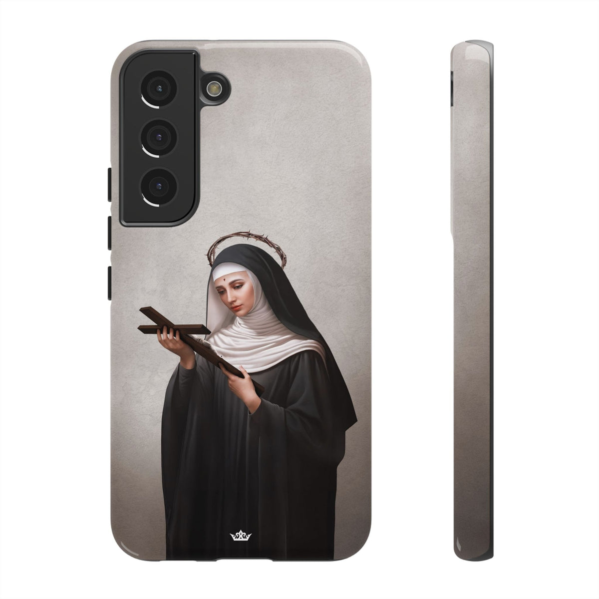 St. Rita of Cascia Hard Phone Case (Light) Copyright VENXARA