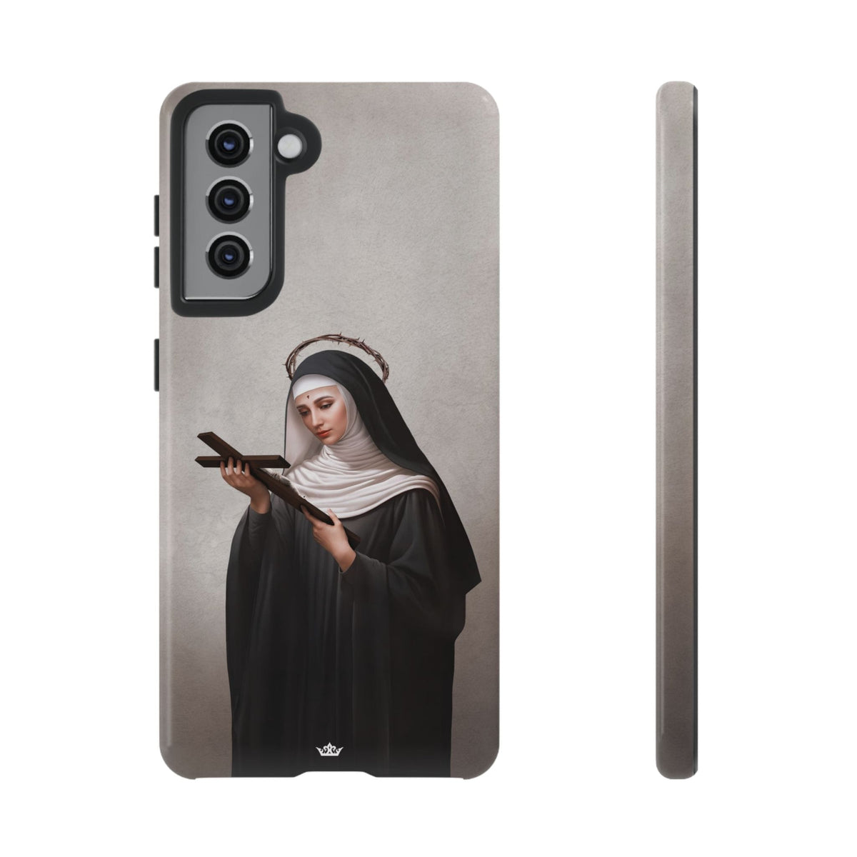 St. Rita of Cascia Hard Phone Case (Light) Copyright VENXARA
