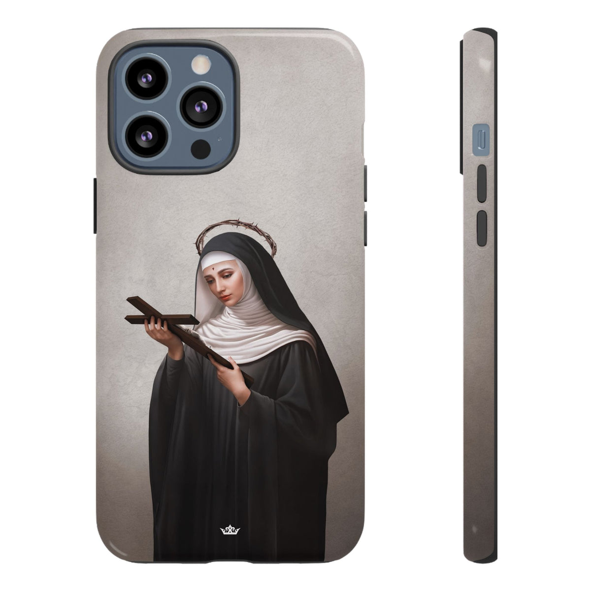 St. Rita of Cascia Hard Phone Case (Light) Copyright VENXARA