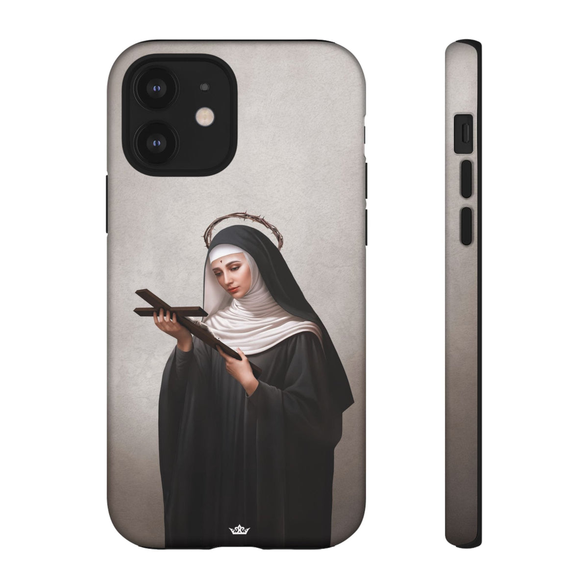 St. Rita of Cascia Hard Phone Case (Light) Copyright VENXARA