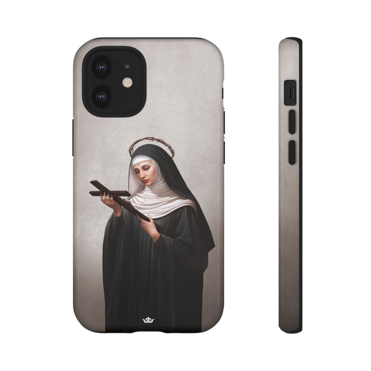 St. Rita of Cascia Hard Phone Case (Light) Copyright VENXARA