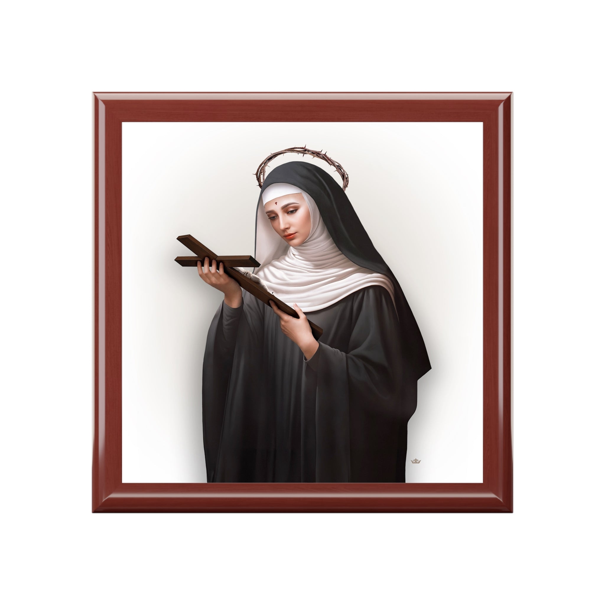 St. Rita of Cascia Keepsake Box - VENXARA®