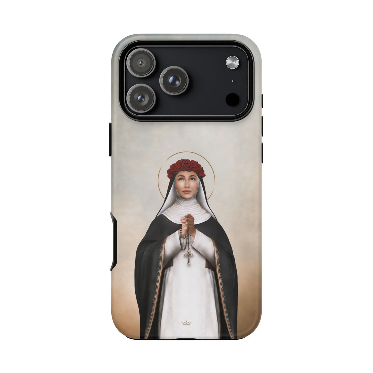 St. Rose of Lima Hard Phone Case (Light) Copyright VENXARA
