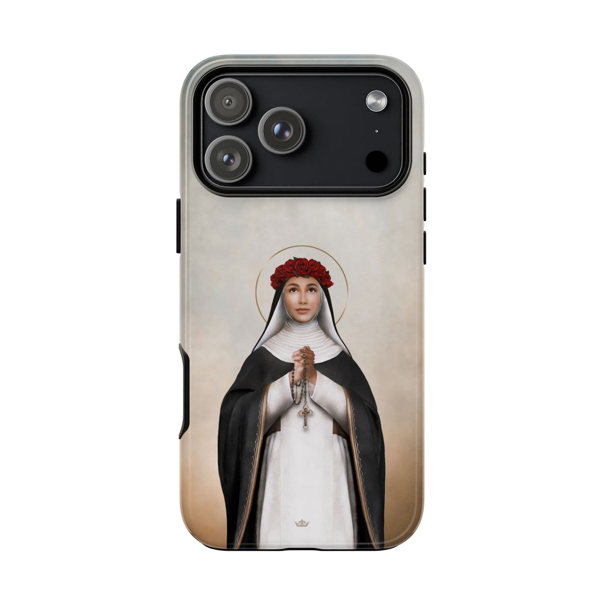 St. Rose of Lima Hard Phone Case (Light) Copyright VENXARA