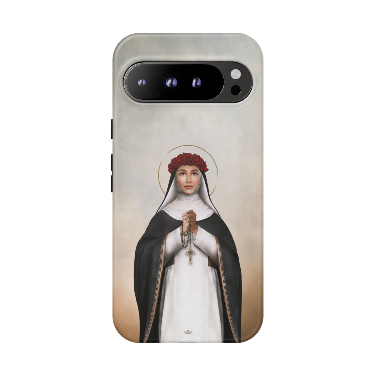 St. Rose of Lima Hard Phone Case (Light) Copyright VENXARA
