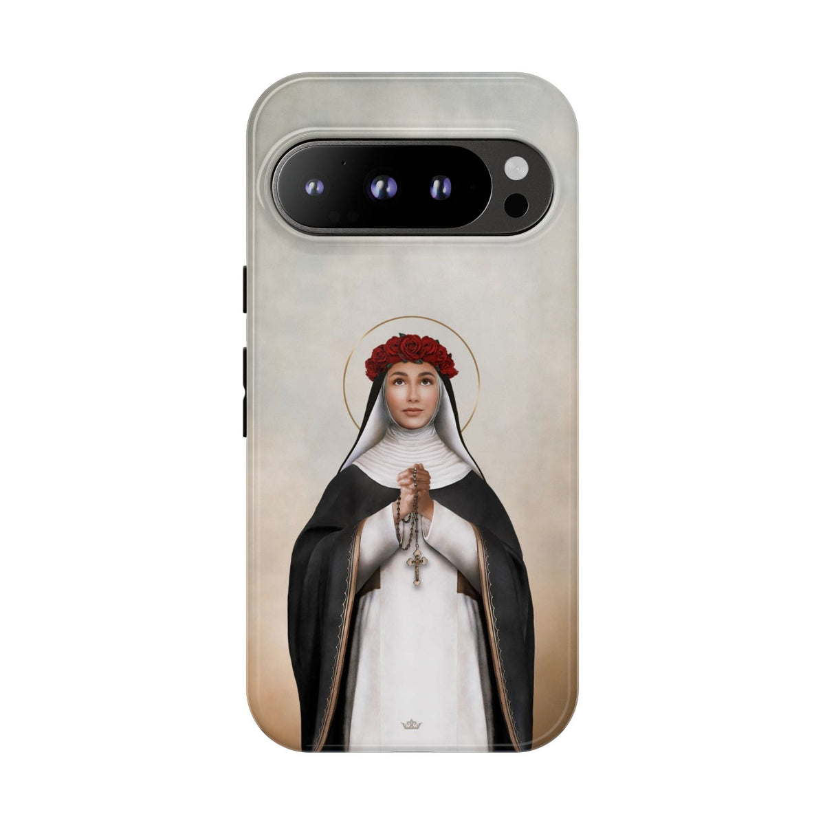 St. Rose of Lima Hard Phone Case (Light) Copyright VENXARA