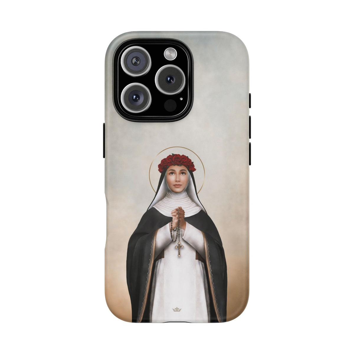 St. Rose of Lima Hard Phone Case (Light) Copyright VENXARA