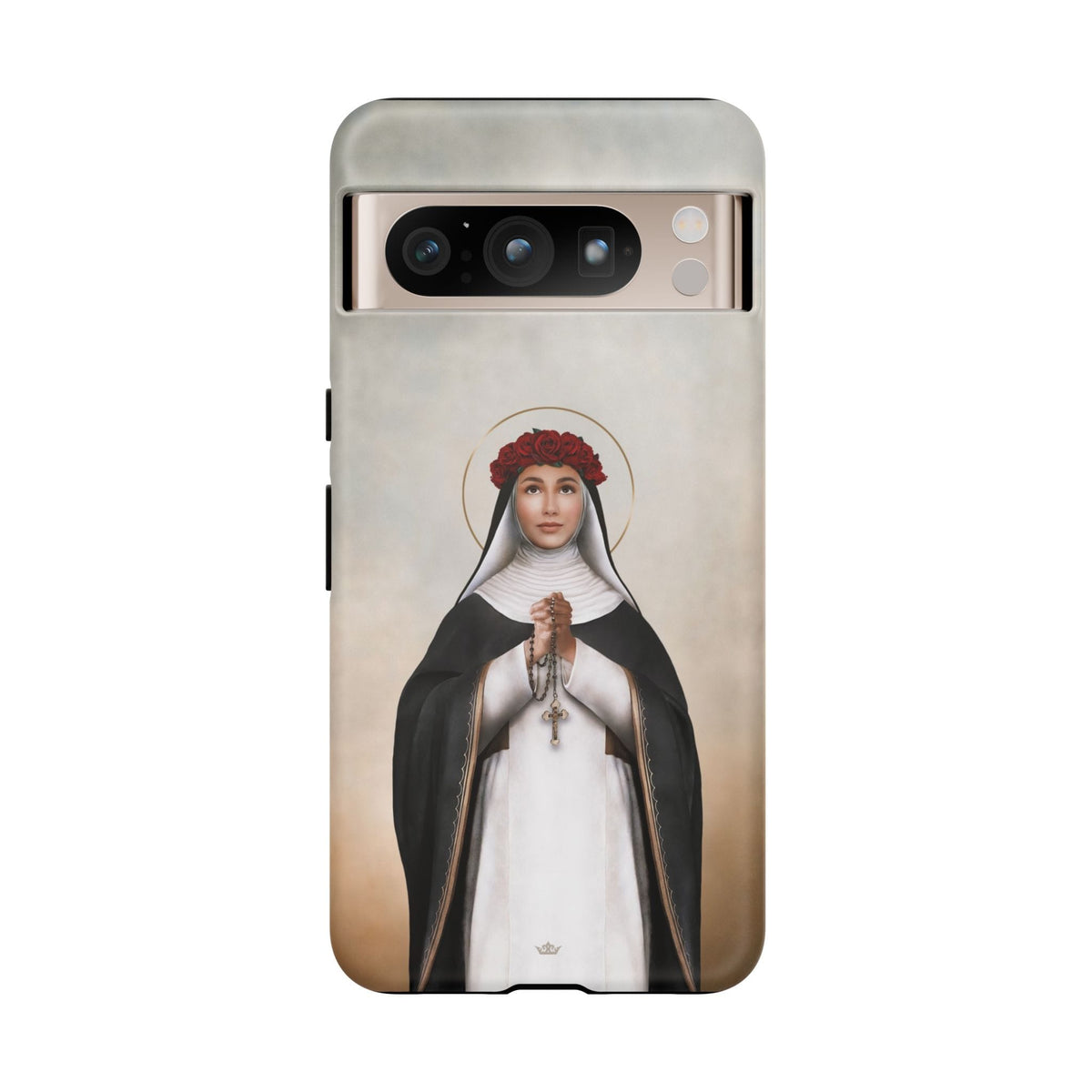 St. Rose of Lima Hard Phone Case (Light) Copyright VENXARA