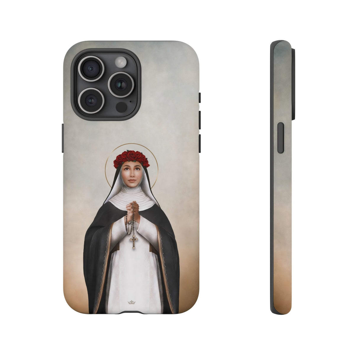 St. Rose of Lima Hard Phone Case (Light) Copyright VENXARA