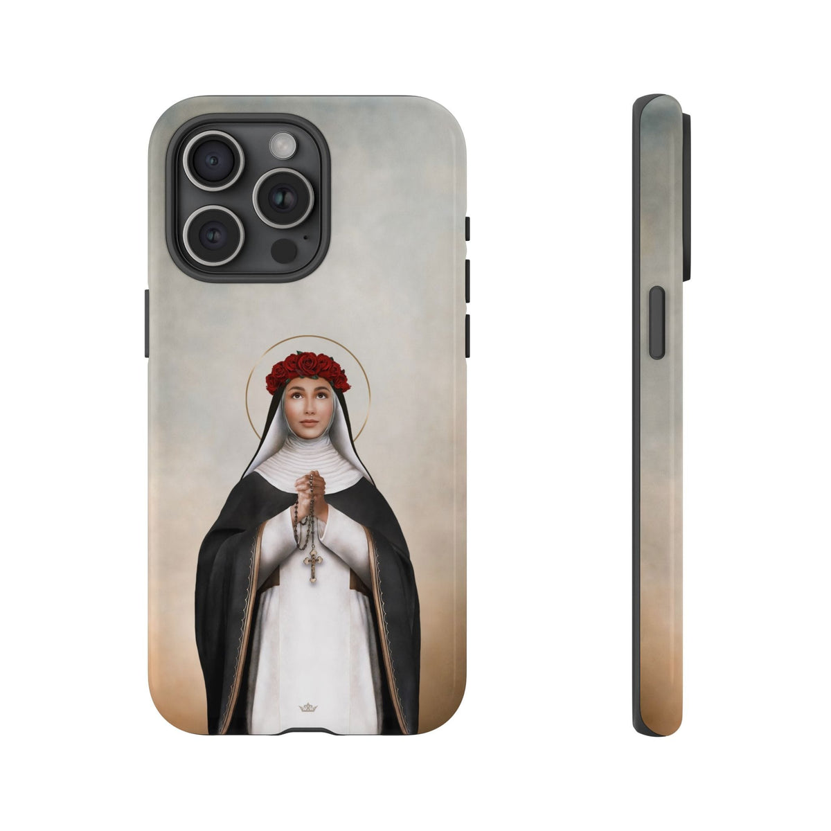 St. Rose of Lima Hard Phone Case (Light) Copyright VENXARA