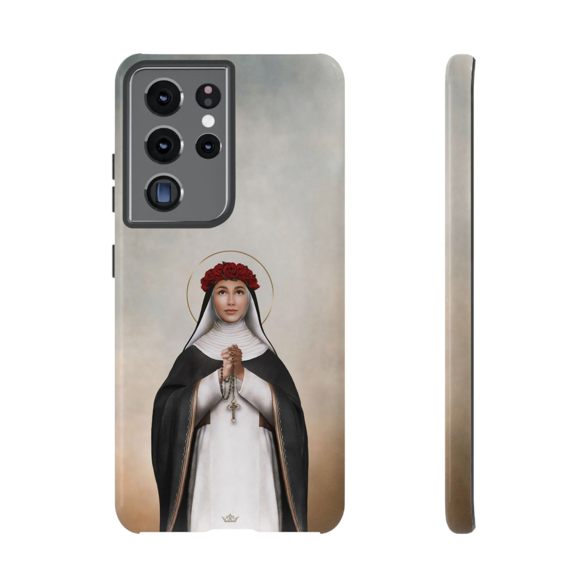St. Rose of Lima Hard Phone Case (Light) Copyright VENXARA