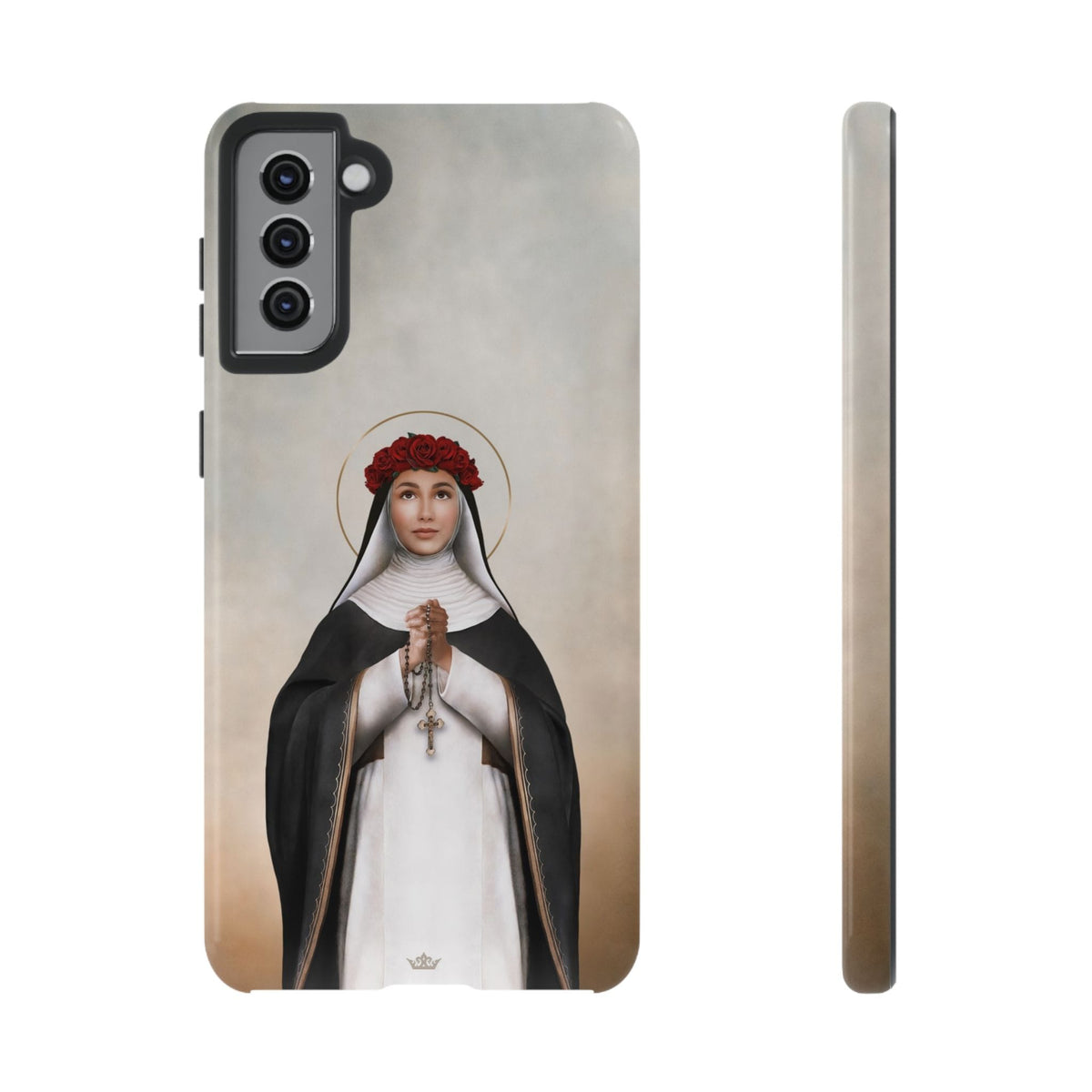 St. Rose of Lima Hard Phone Case (Light) Copyright VENXARA