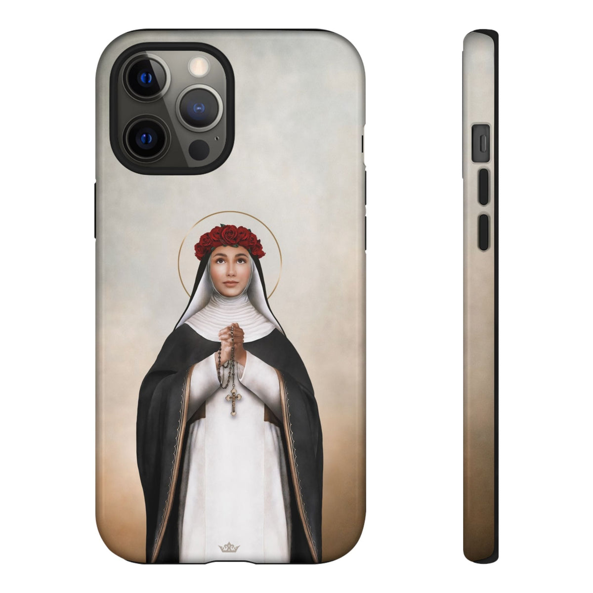 St. Rose of Lima Hard Phone Case (Light) Copyright VENXARA