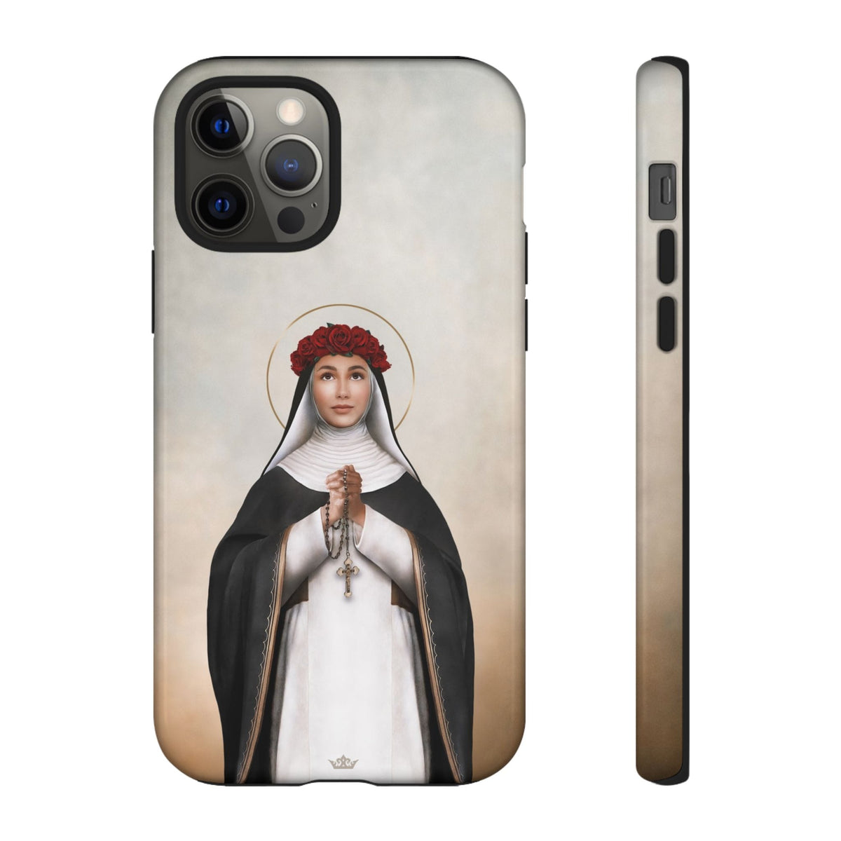 St. Rose of Lima Hard Phone Case (Light) Copyright VENXARA