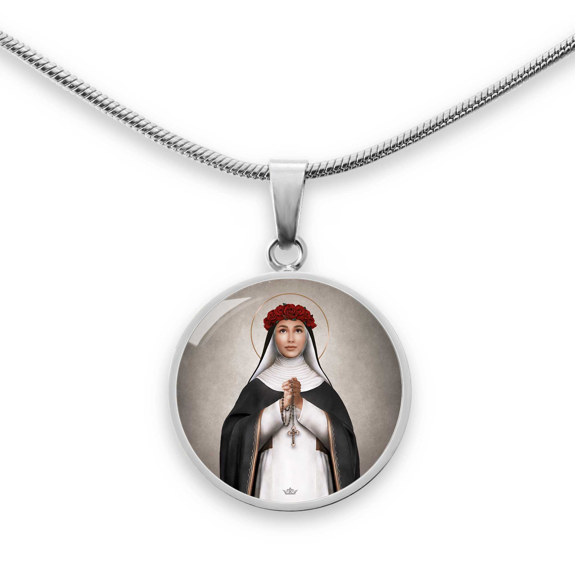 St. Rose of Lima Pendant Necklace - VENXARA®