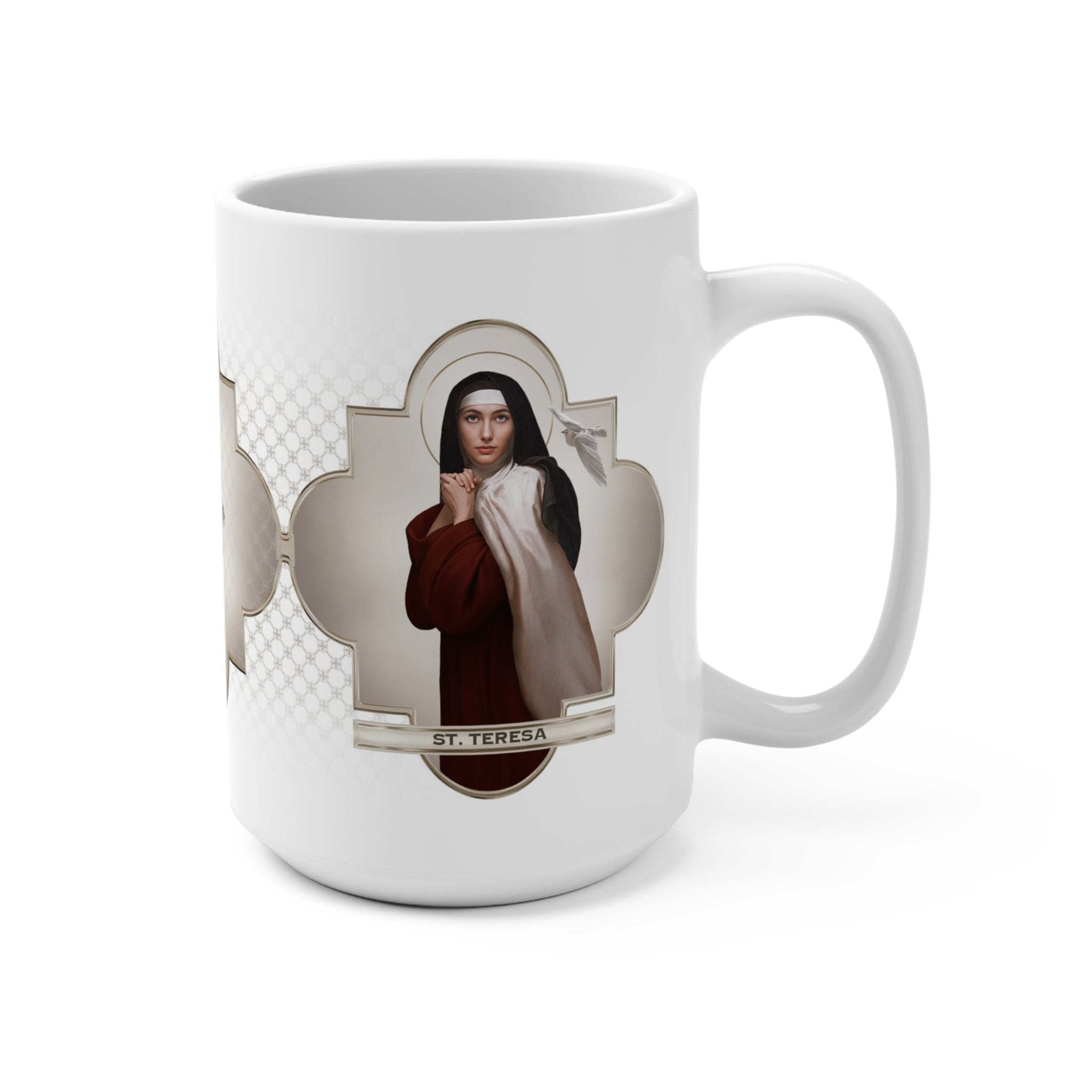 St. Teresa of Avila Ceramic Mug - VENXARA®