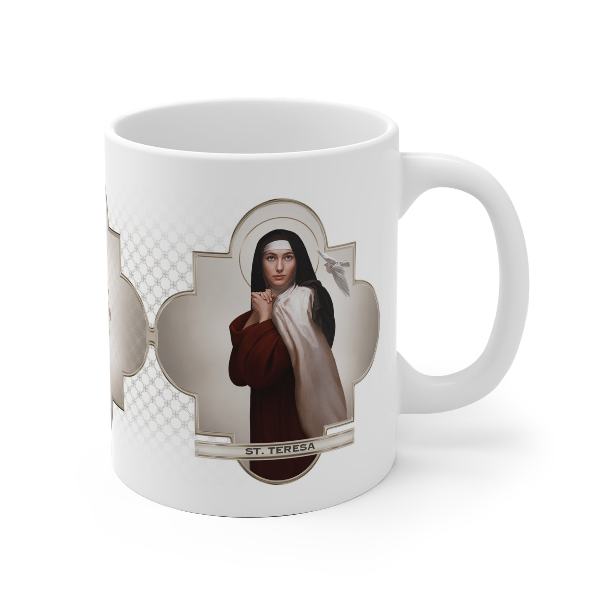 St. Teresa of Avila Ceramic Mug - VENXARA®