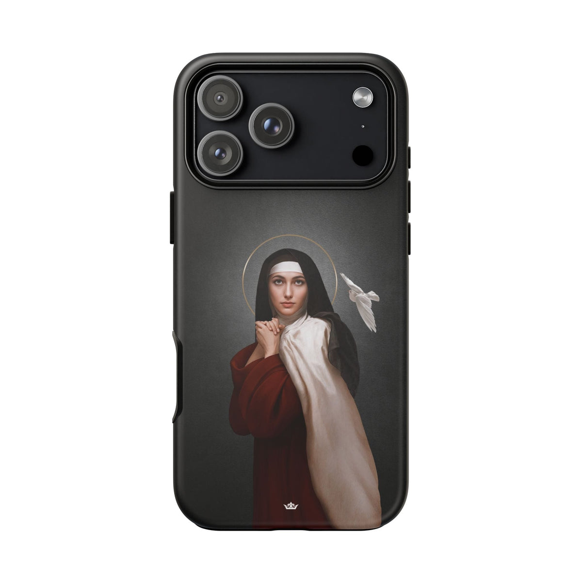 St. Teresa of Avila Hard Phone Case (Dark) Copyright VENXARA