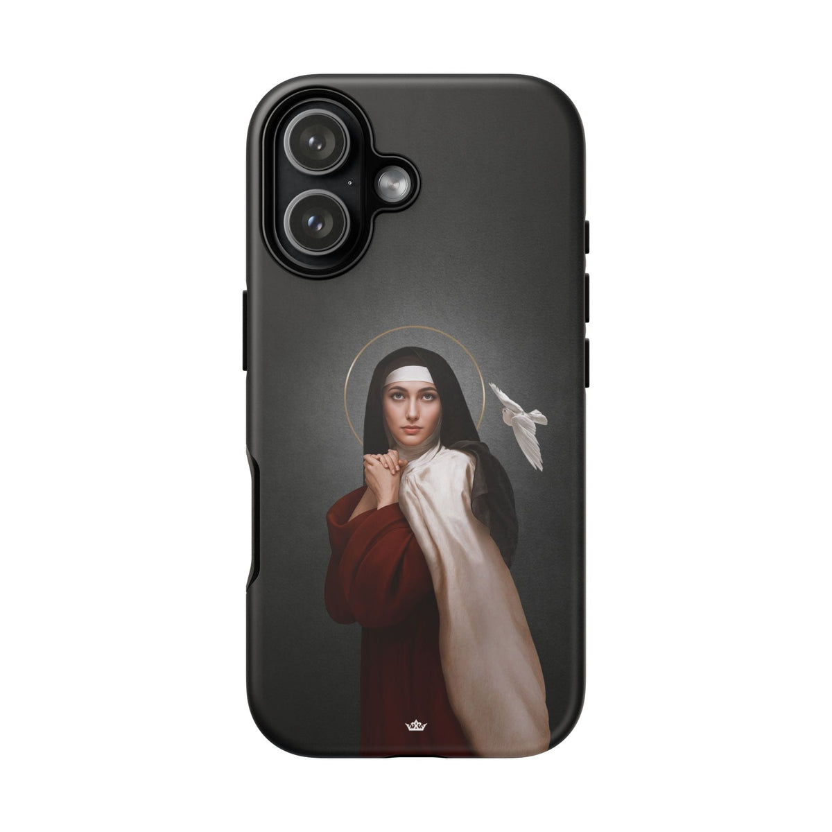 St. Teresa of Avila Hard Phone Case (Dark) Copyright VENXARA