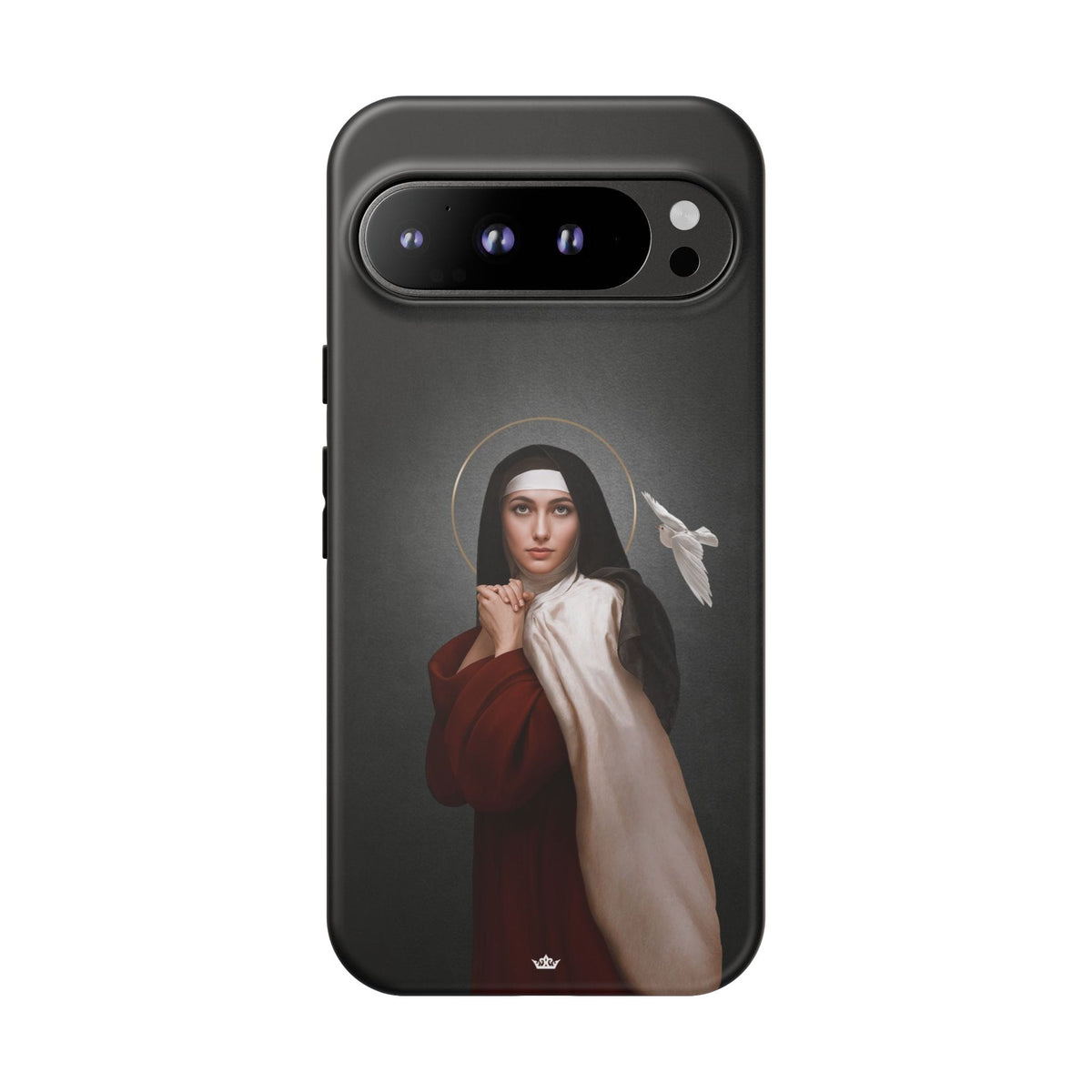 St. Teresa of Avila Hard Phone Case (Dark) Copyright VENXARA