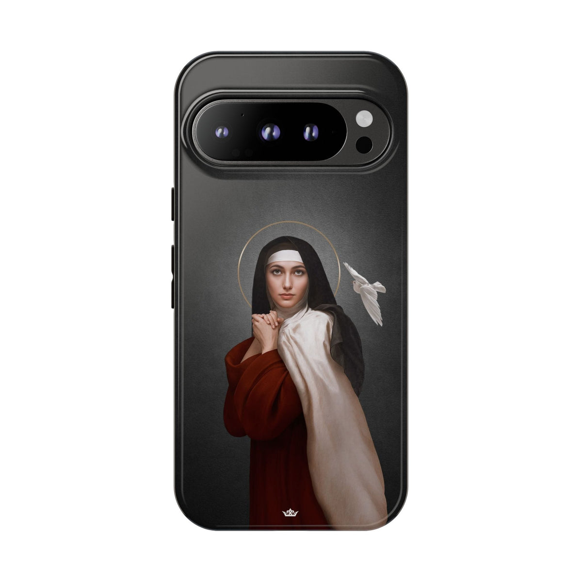 St. Teresa of Avila Hard Phone Case (Dark) Copyright VENXARA