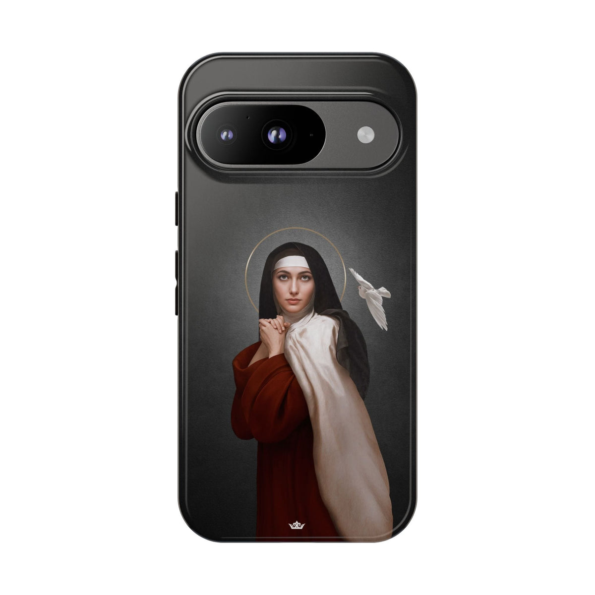 St. Teresa of Avila Hard Phone Case (Dark) Copyright VENXARA