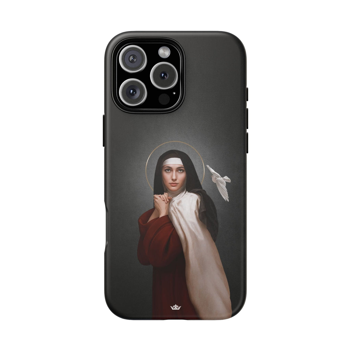 St. Teresa of Avila Hard Phone Case (Dark) Copyright VENXARA
