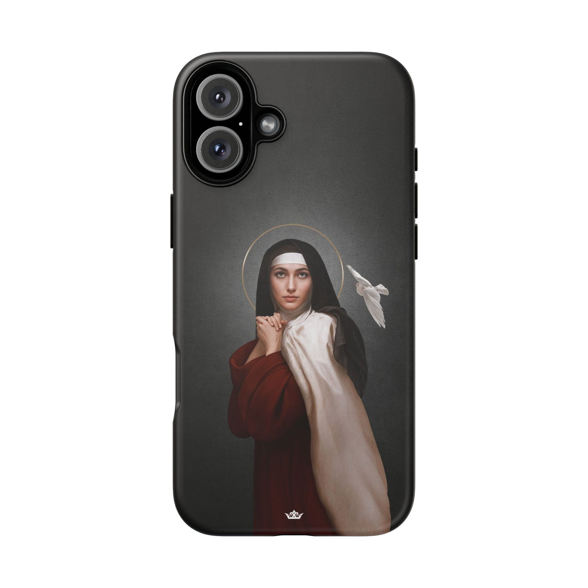 St. Teresa of Avila Hard Phone Case (Dark) Copyright VENXARA