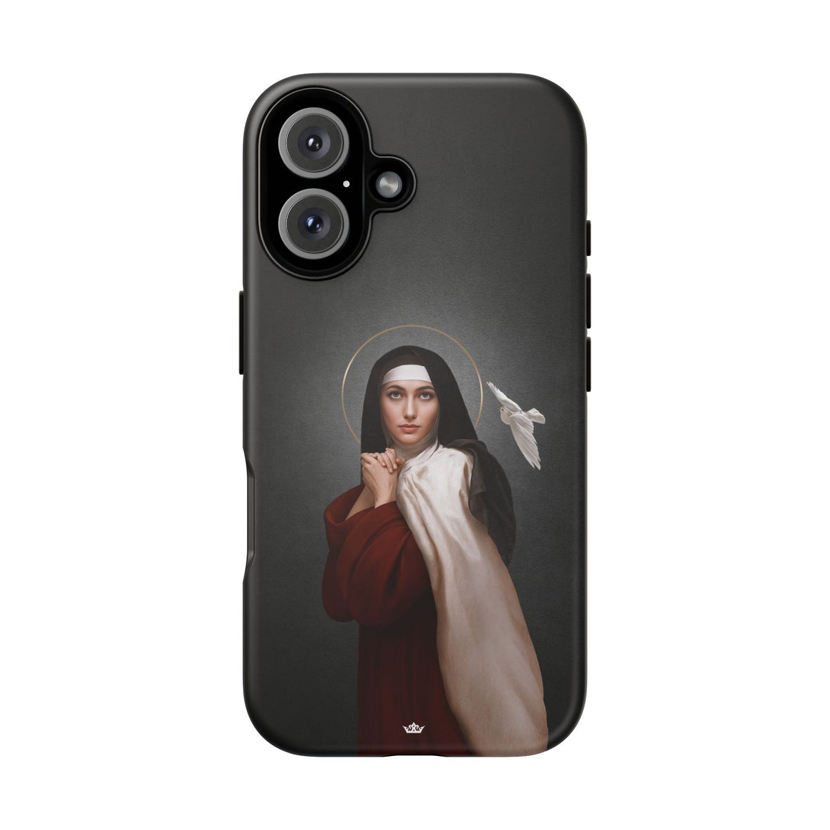 St. Teresa of Avila Hard Phone Case (Dark) Copyright VENXARA