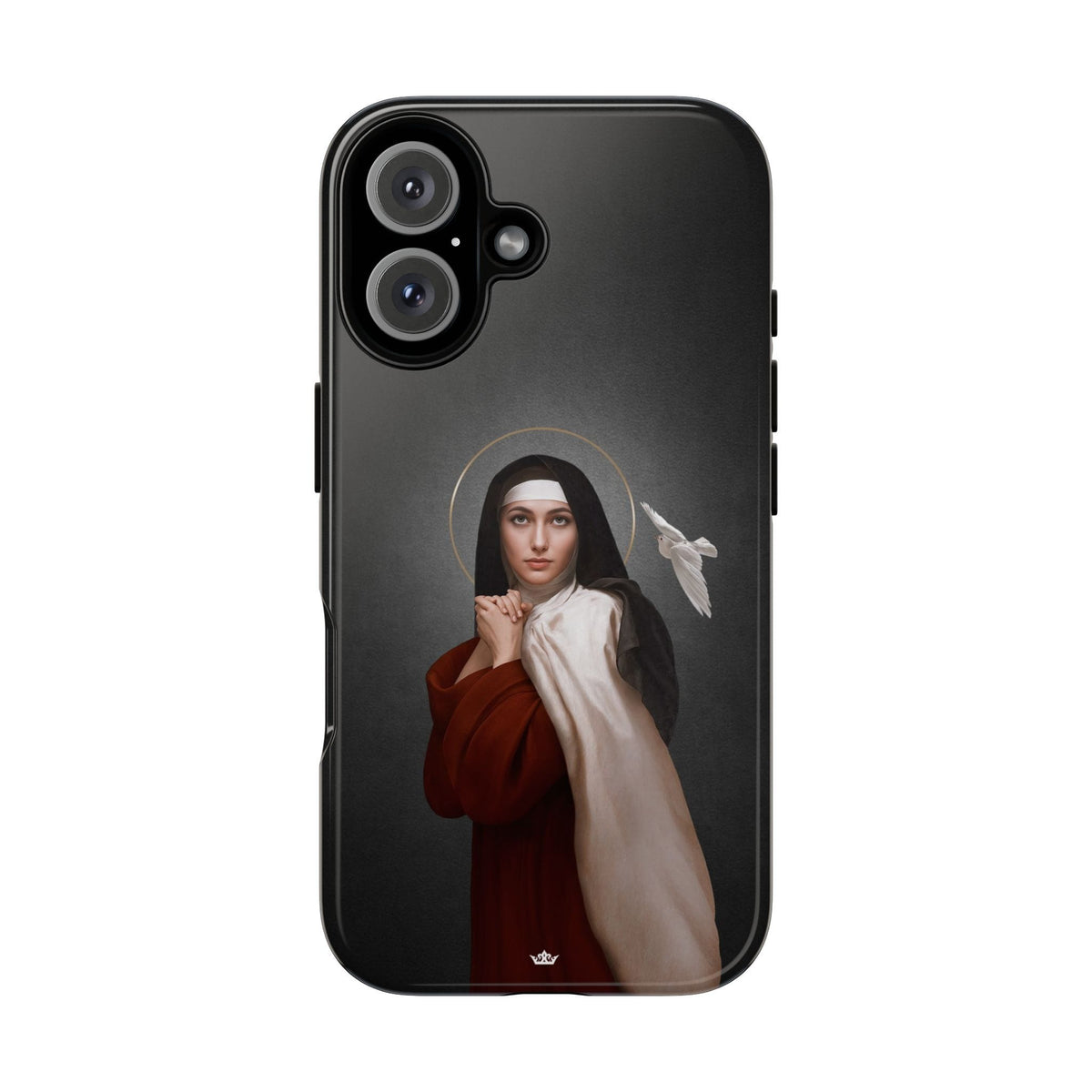 St. Teresa of Avila Hard Phone Case (Dark) Copyright VENXARA