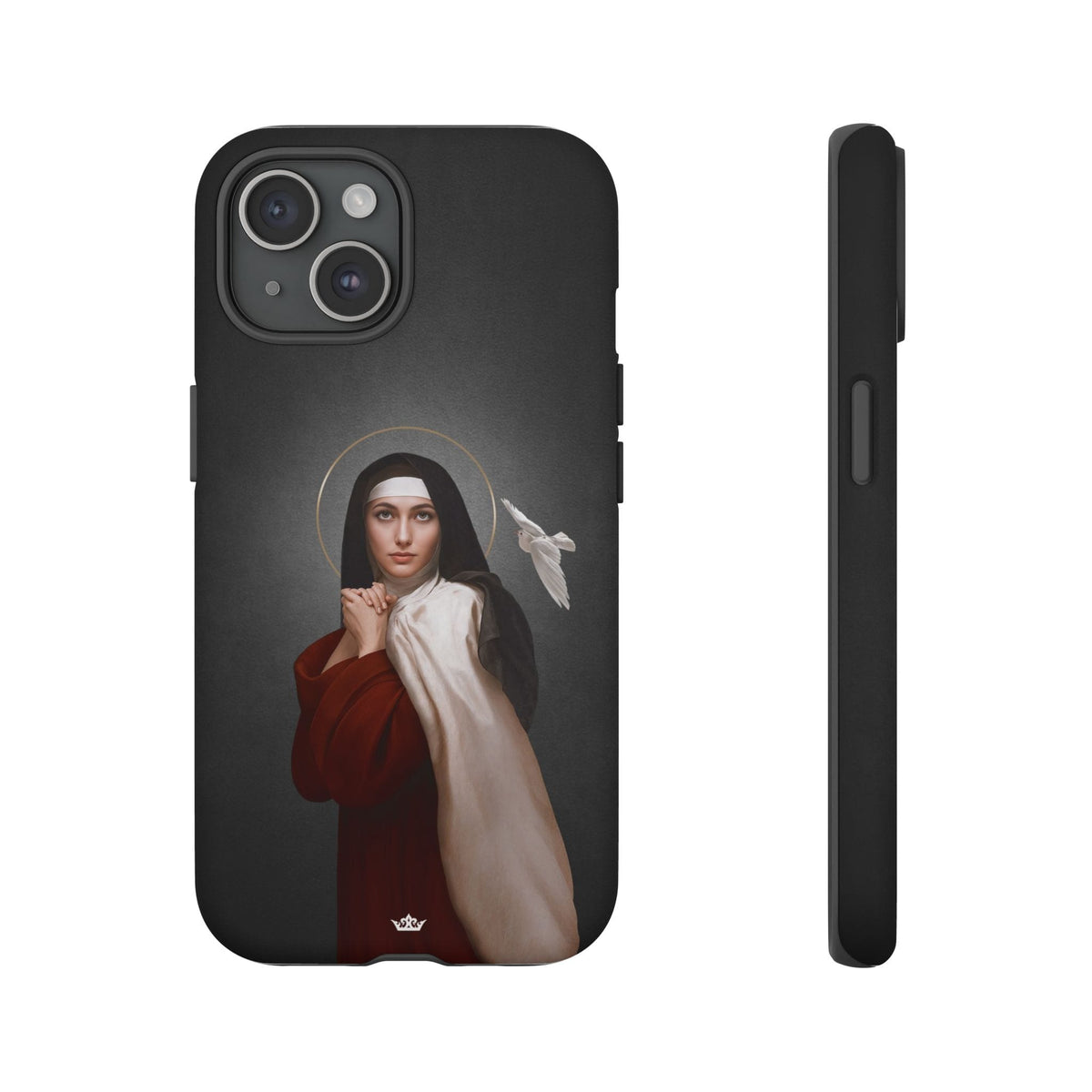 St. Teresa of Avila Hard Phone Case (Dark) Copyright VENXARA