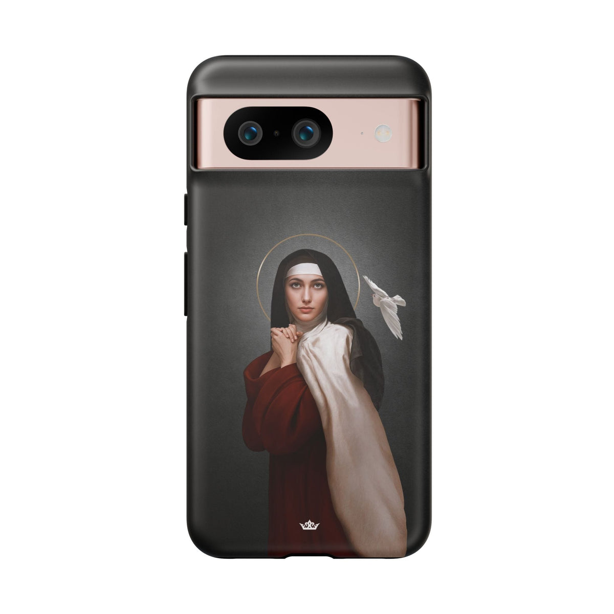 St. Teresa of Avila Hard Phone Case (Dark) Copyright VENXARA