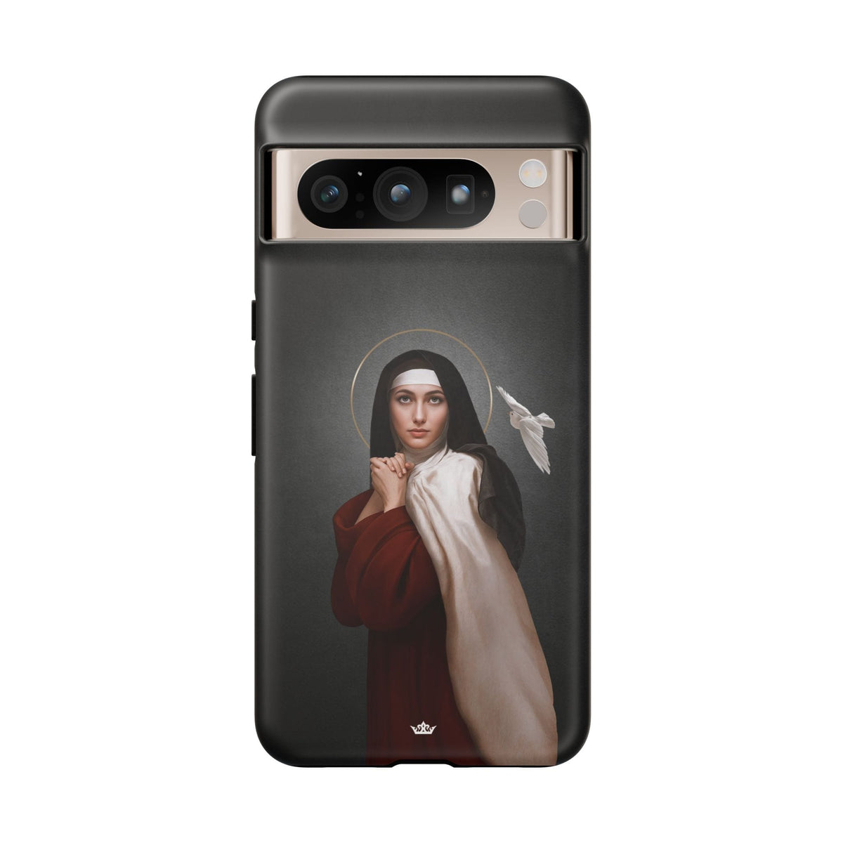 St. Teresa of Avila Hard Phone Case (Dark) Copyright VENXARA