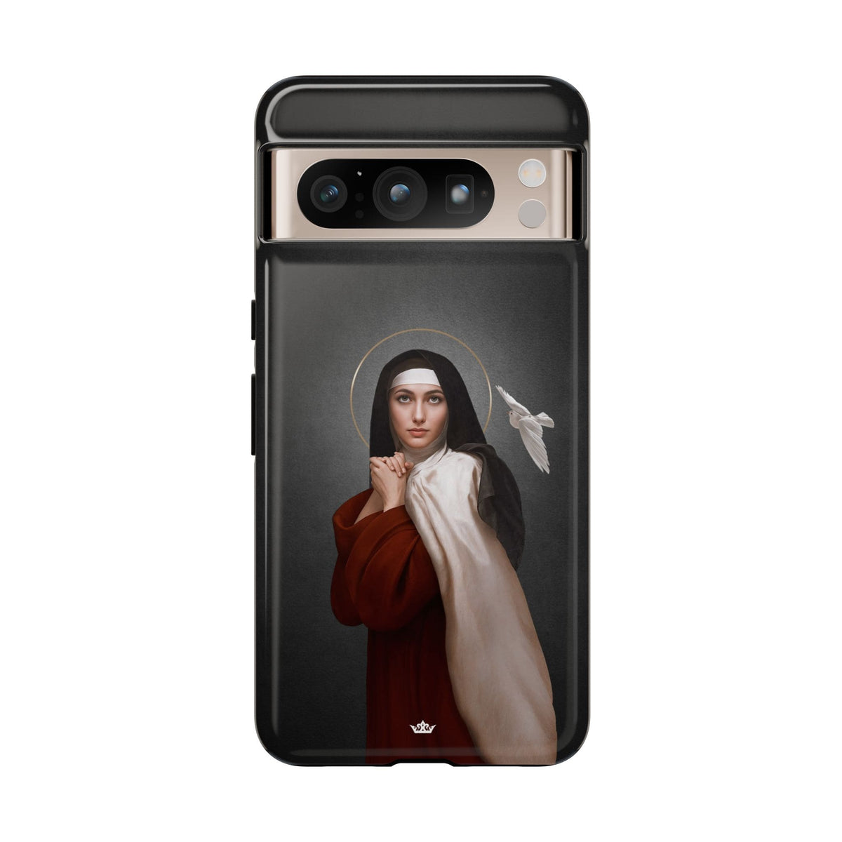 St. Teresa of Avila Hard Phone Case (Dark) Copyright VENXARA