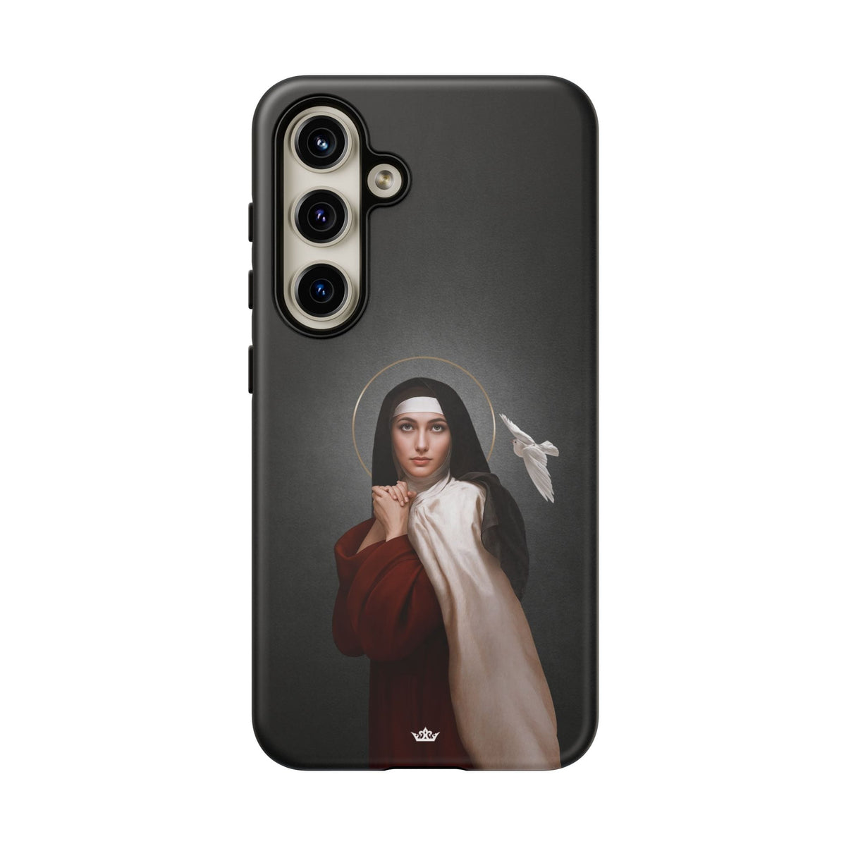St. Teresa of Avila Hard Phone Case (Dark) Copyright VENXARA