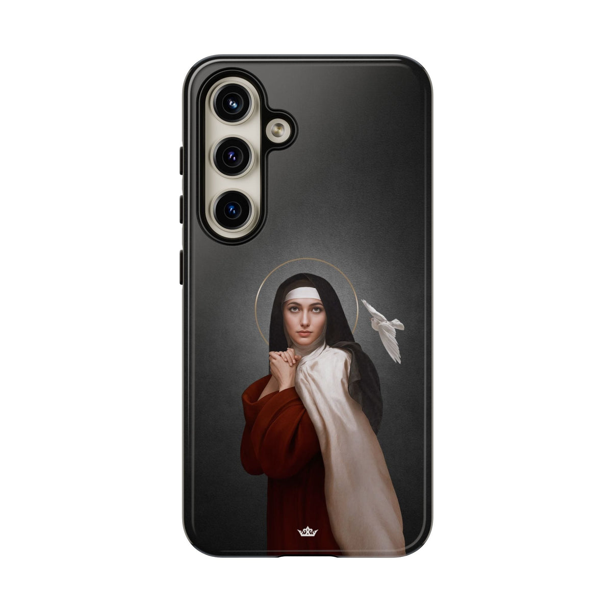 St. Teresa of Avila Hard Phone Case (Dark) Copyright VENXARA