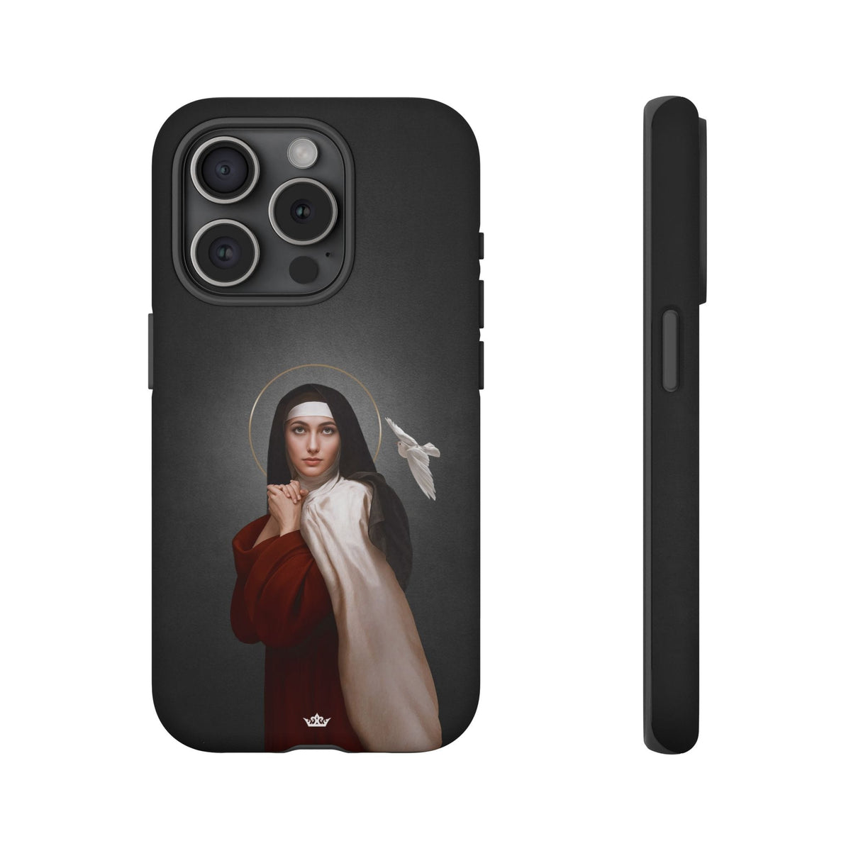 St. Teresa of Avila Hard Phone Case (Dark) Copyright VENXARA