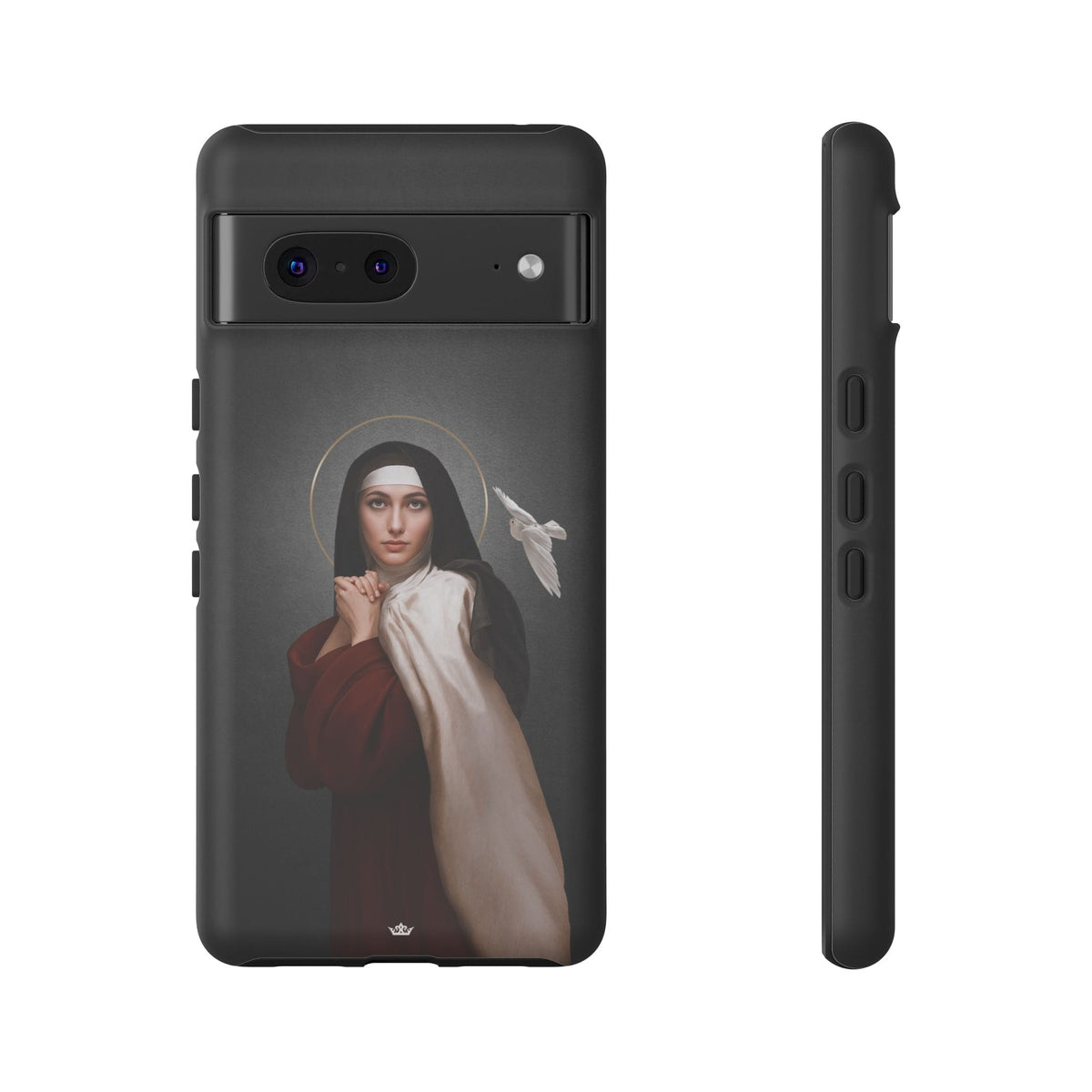 St. Teresa of Avila Hard Phone Case (Dark) Copyright VENXARA