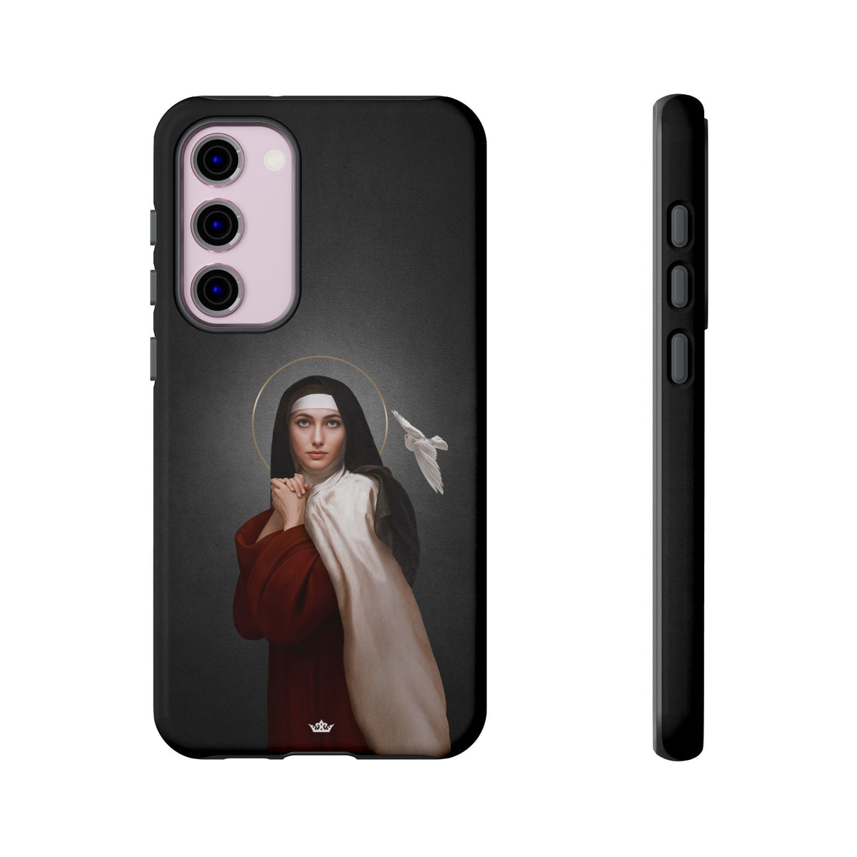 St. Teresa of Avila Hard Phone Case (Dark) Copyright VENXARA